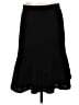 J.Crew 100% Wool Solid Black Wool Skirt Size 4 - photo 1