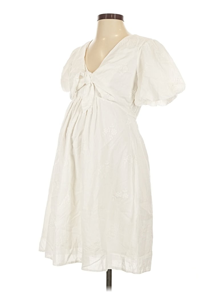 Pre-owned Seraphine Casual Dress In Ivory