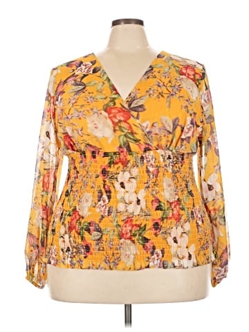 INC International Concepts Long Sleeve Blouse (view 1)
