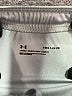 Under Armour 100% Polyester Graphic Silver Athletic Shorts Size M (youth) - photo 3
