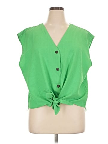 Calvin Klein Sleeveless Blouse (view 1)