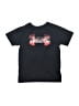 Under Armour 100% Polyester Black Short Sleeve T-Shirt Size 7 - photo 1
