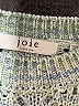 Joie 100% Cotton Tweed Teal Pullover Sweater Size M - photo 7