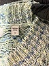 Joie 100% Cotton Tweed Teal Pullover Sweater Size M - photo 8