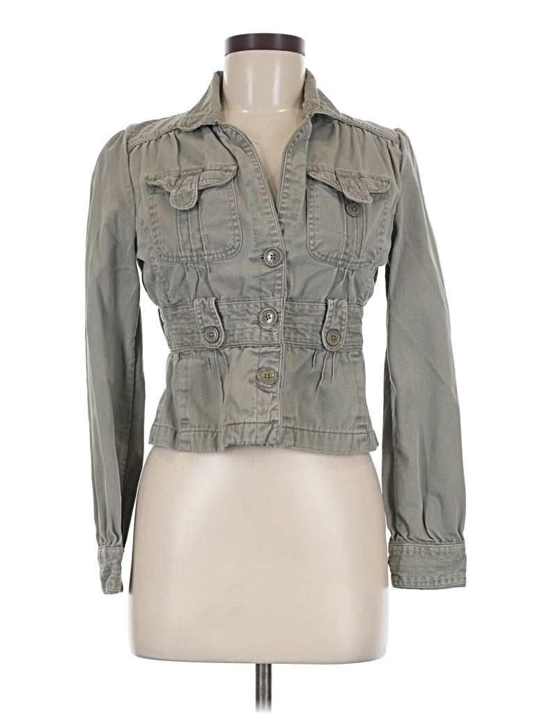 Pre-owned Mossimo Jacket In Gray