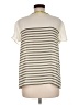 Maeve 100% Polyester Ivory Short Sleeve Top Size M - photo 2