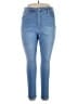 Old Navy Solid Blue Jeans Size 16 - photo 1