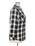 Sanctuary 100% Rayon Plaid Gray Long Sleeve Button-Down Shirt Size XL - photo 4