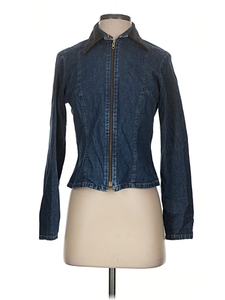 Pre-owned Guess Jeans Jacket In Blue