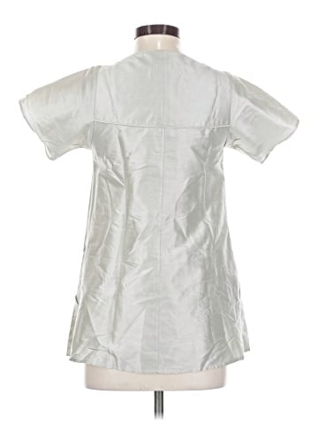 Lauren Moffatt Short Sleeve Silk Top (view 2)