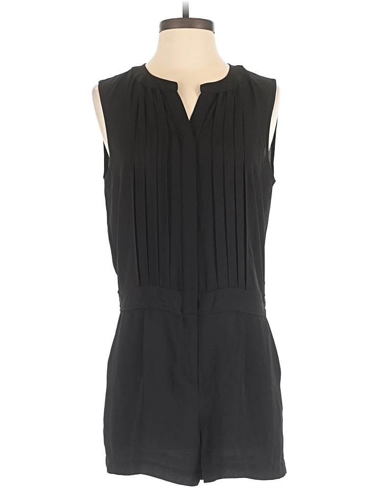 Pre-owned Bcbgmaxazria Romper In Black