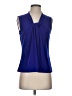 Calvin Klein Blue Sleeveless Blouse Size S - photo 1