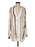 L Space Stripes Ivory Long Sleeve Blouse Size S - photo 1