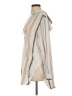 L Space Stripes Ivory Long Sleeve Blouse Size S - photo 5
