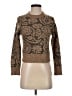 Tahari Paisley Brown Pullover Sweater Size XS - photo 1