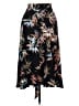 Veronica M. Tropical Black Casual Skirt Size M - photo 1