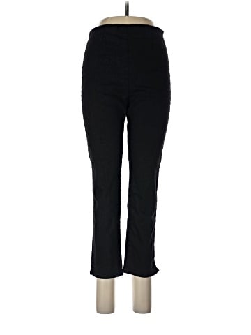 Madewell Denim Slim Crop Pants in Black Rinse (view 1)