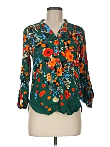 Market and Spruce 3/4 Sleeve Blouse (view 1)