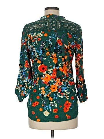 Market and Spruce 3/4 Sleeve Blouse (view 2)