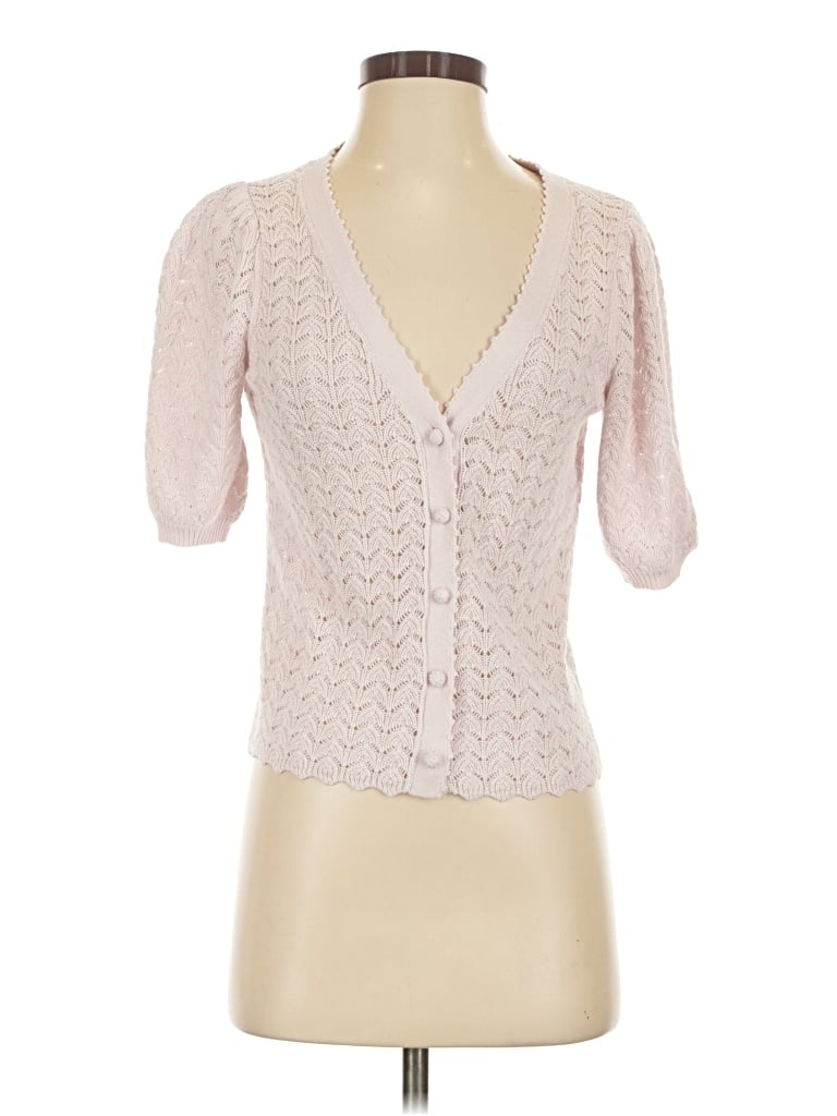 Pre-owned Wilfred Cardigan Sweater In Pink