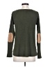 Chocolate Green Pullover Sweater Size S - photo 2