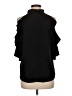 Topshop 100% Polyester Black 3/4 Sleeve Blouse Size 8 - photo 2