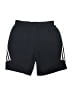 Adidas 100% Polyester Solid Black Athletic Shorts Size M - photo 2