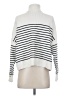 MNG Stripes White Turtleneck Sweater Size S - photo 2