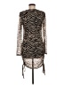 Forever 21 Animal Print Silver Cocktail Dress Size M - photo 2