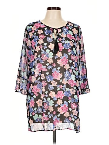 Blair 3/4 Sleeve Blouse (view 1)