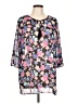 Blair 100% Polyester Black 3/4 Sleeve Blouse Size L - photo 1