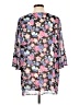 Blair 100% Polyester Black 3/4 Sleeve Blouse Size L - photo 2