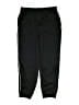 Lands' End 100% Polyester Black Track Pants Size 10 - 12 Husky - photo 1