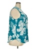 Torrid Teal Sleeveless Blouse Size 2X Plus (2) - photo 4