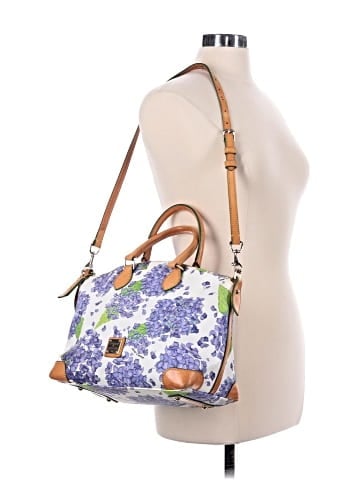 Dooney & Bourke Leather Satchel (view 2)