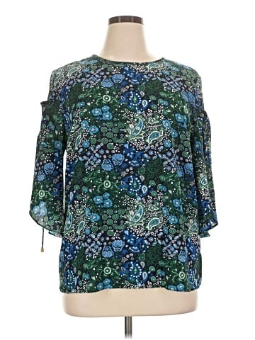 MICHAEL Michael Kors 3/4 Sleeve Blouse (view 1)