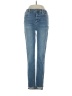 FRAME Denim Chevron-herringbone Blue Jeans Size 27 waist - photo 1