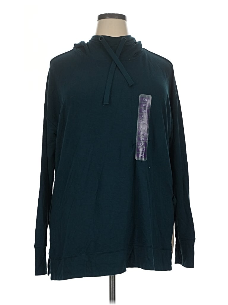 Pre-owned Active Life Pullover Hoodie In Teal
