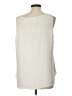 Chico's 100% Polyester Ivory Sleeveless Blouse Size Lg (2) - photo 2
