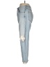 AGOLDE 100% Cotton Hearts Blue Jeans Size 28 waist - photo 5