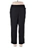 Tribal Solid Black Track Pants Size 22 - photo 1