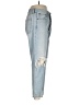 AGOLDE 100% Cotton Hearts Blue Jeans Size 28 waist - photo 4