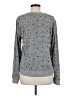 Lucky Brand Polka Dots Gray Pullover Sweater Size M - photo 2