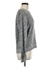 Lucky Brand Polka Dots Gray Pullover Sweater Size M - photo 4