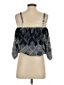 A. Byer Blue Sleeveless Blouse Size XS - photo 2