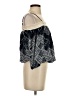 A. Byer Blue Sleeveless Blouse Size XS - photo 4