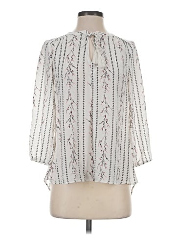 Kaari Blue 3/4 Sleeve Blouse (view 1)