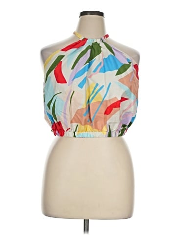 ELOQUII Sleeveless Blouse (view 1)