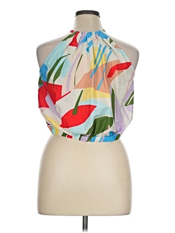 ELOQUII Sleeveless Blouse (view 2)