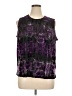 TanJay Purple Sleeveless Blouse Size 1X - photo 1